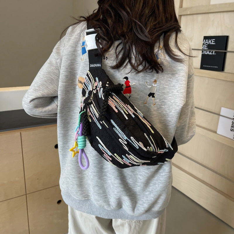 Cute Casual Chest Waist Crossbody Bag