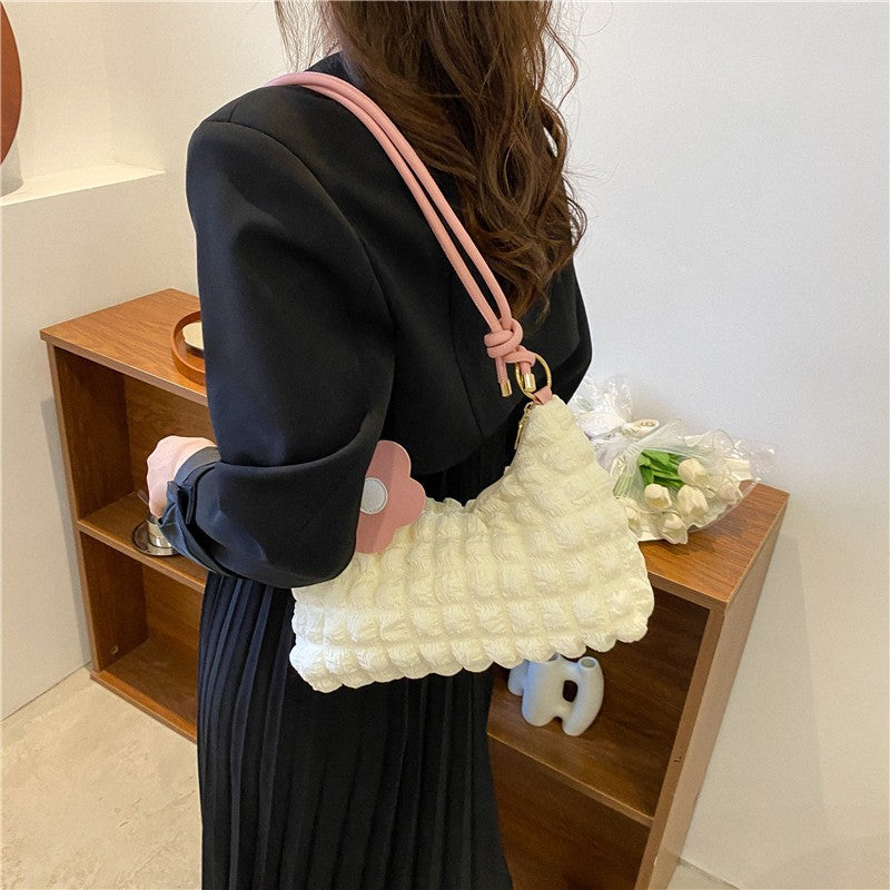 Pleated Puff Underarm Bag