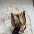 Women Trendy Bucket 2026 New Woven Crossbody Beach Small Bag