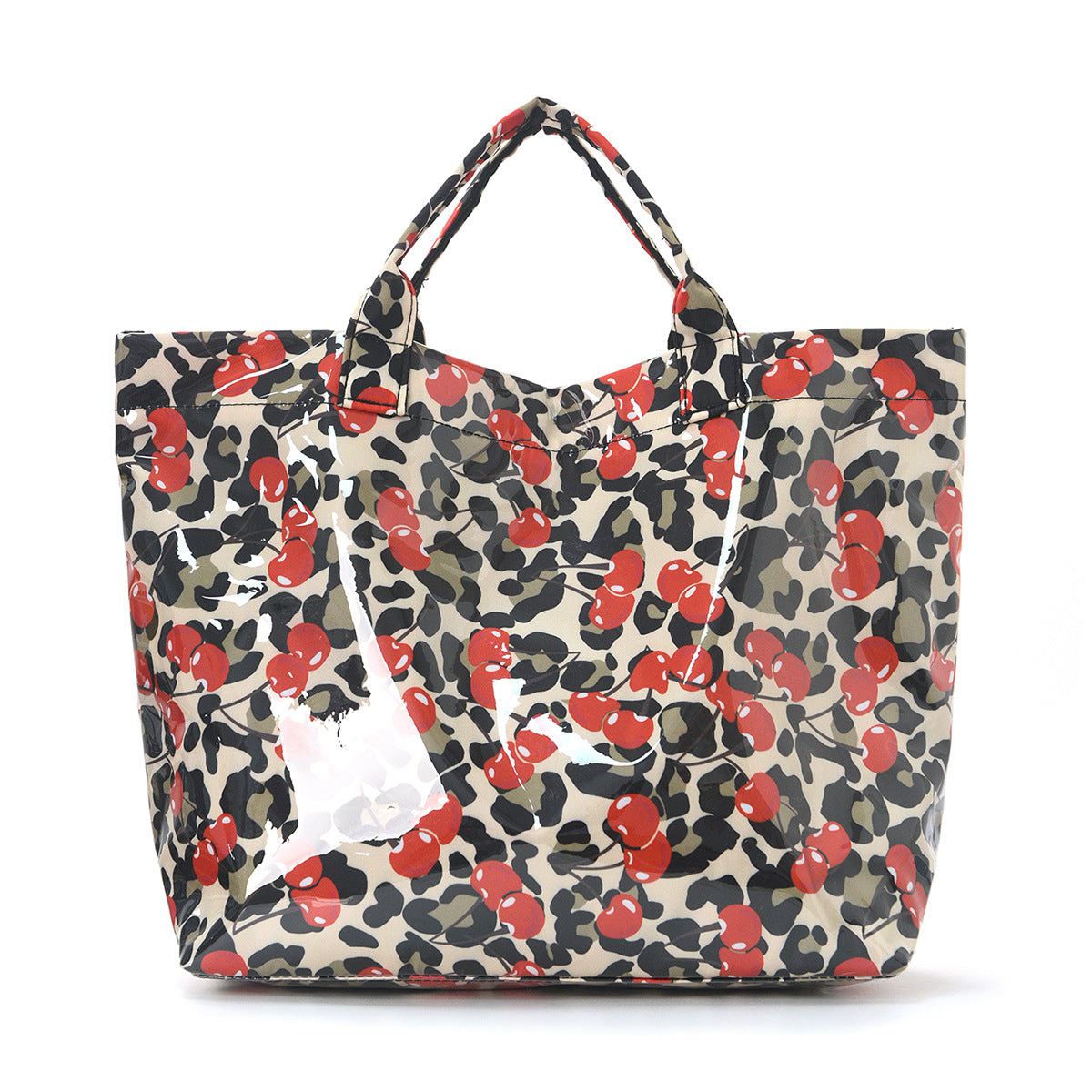 Glossy Printed Waterproof Beach Tote