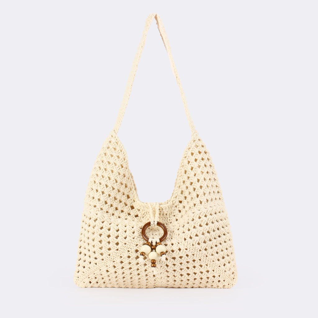 Women 2026 Hollow Woven Shoulder Bag, Casual Vacation Commute Bag