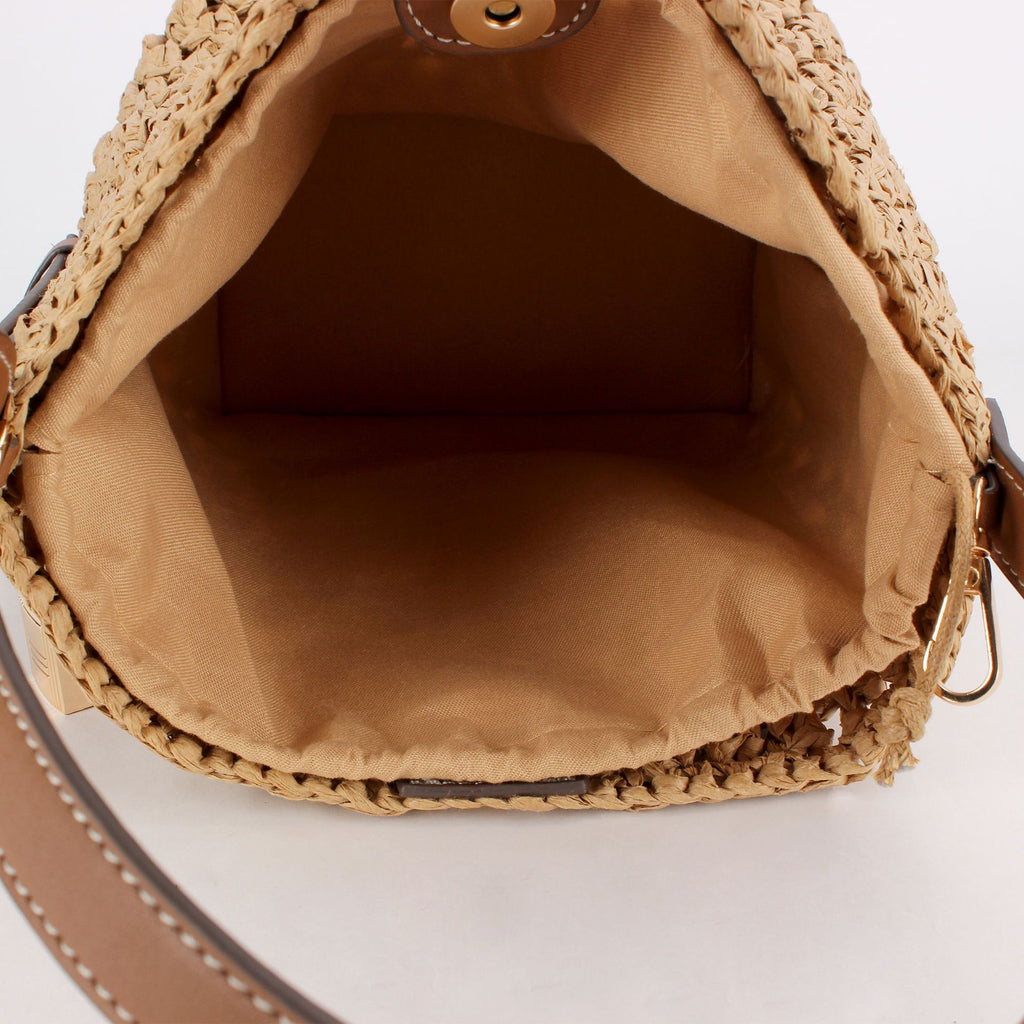 Women Hand-Woven Crossbody Bag, Casual Vacation Shoulder Handbag