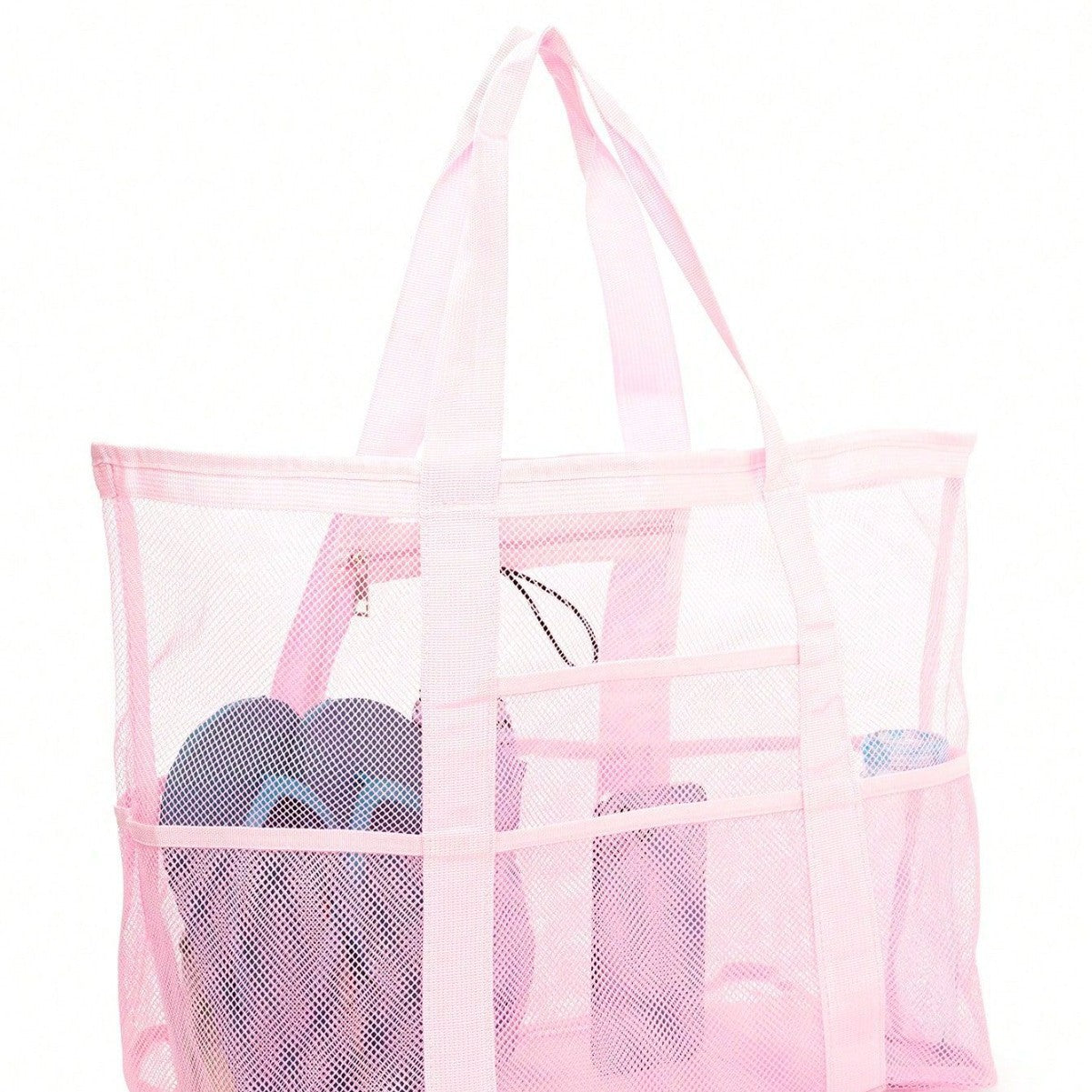 Large Capacity Mesh Beach Swimsuit Storage Bag