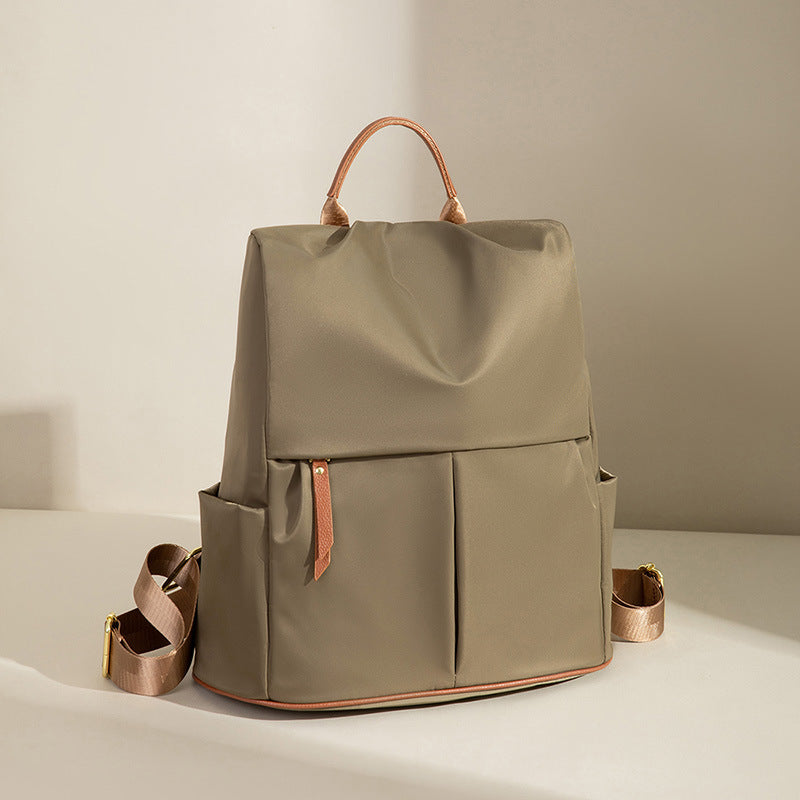 Lightweight Anti-Theft Backpack For Women 2026 New Fashion Travel Large Capacity Oxford Cloth Nylon Casual Women'S Backpack