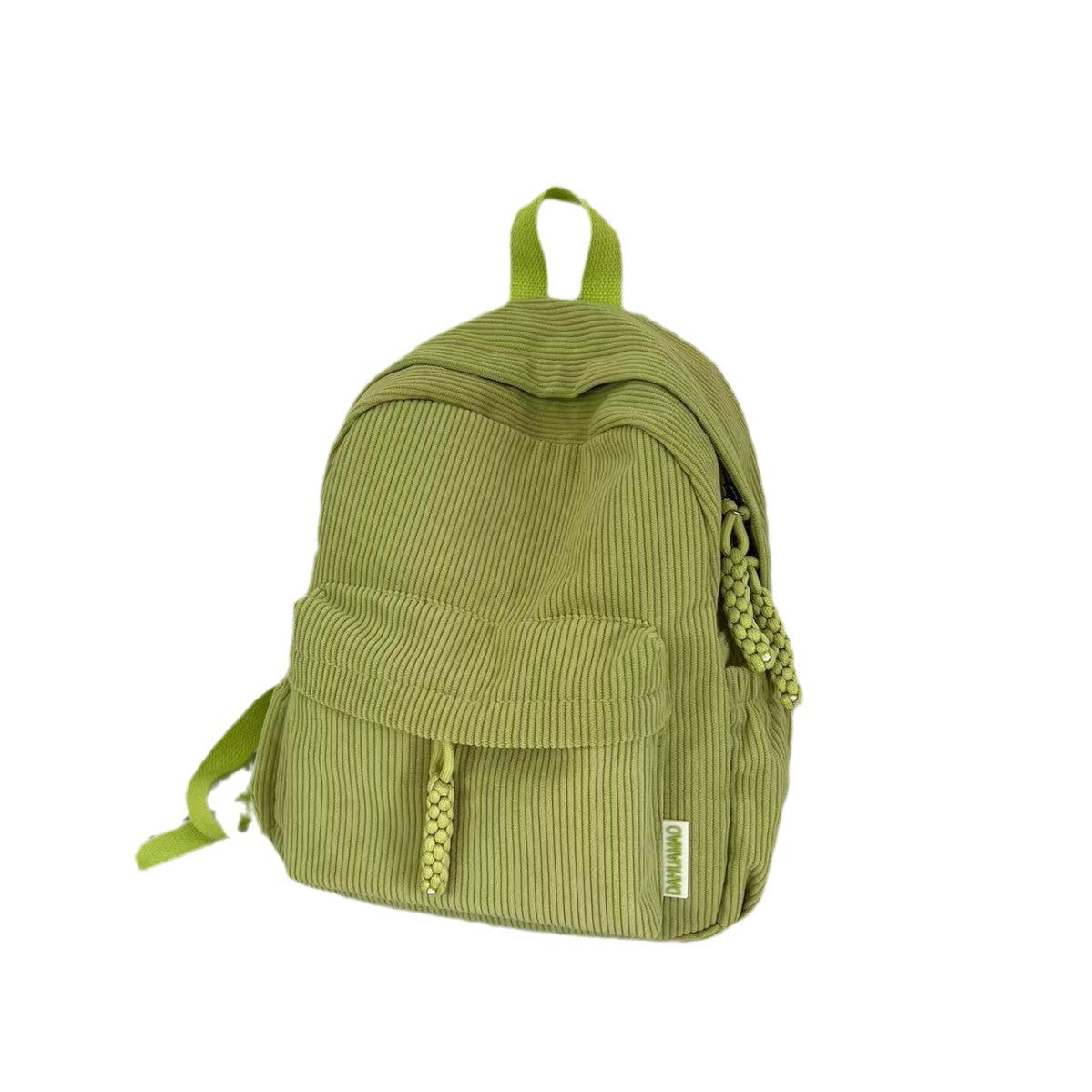 Women Corduroy  Japanese Style Casual Minimalist Small Backpack
