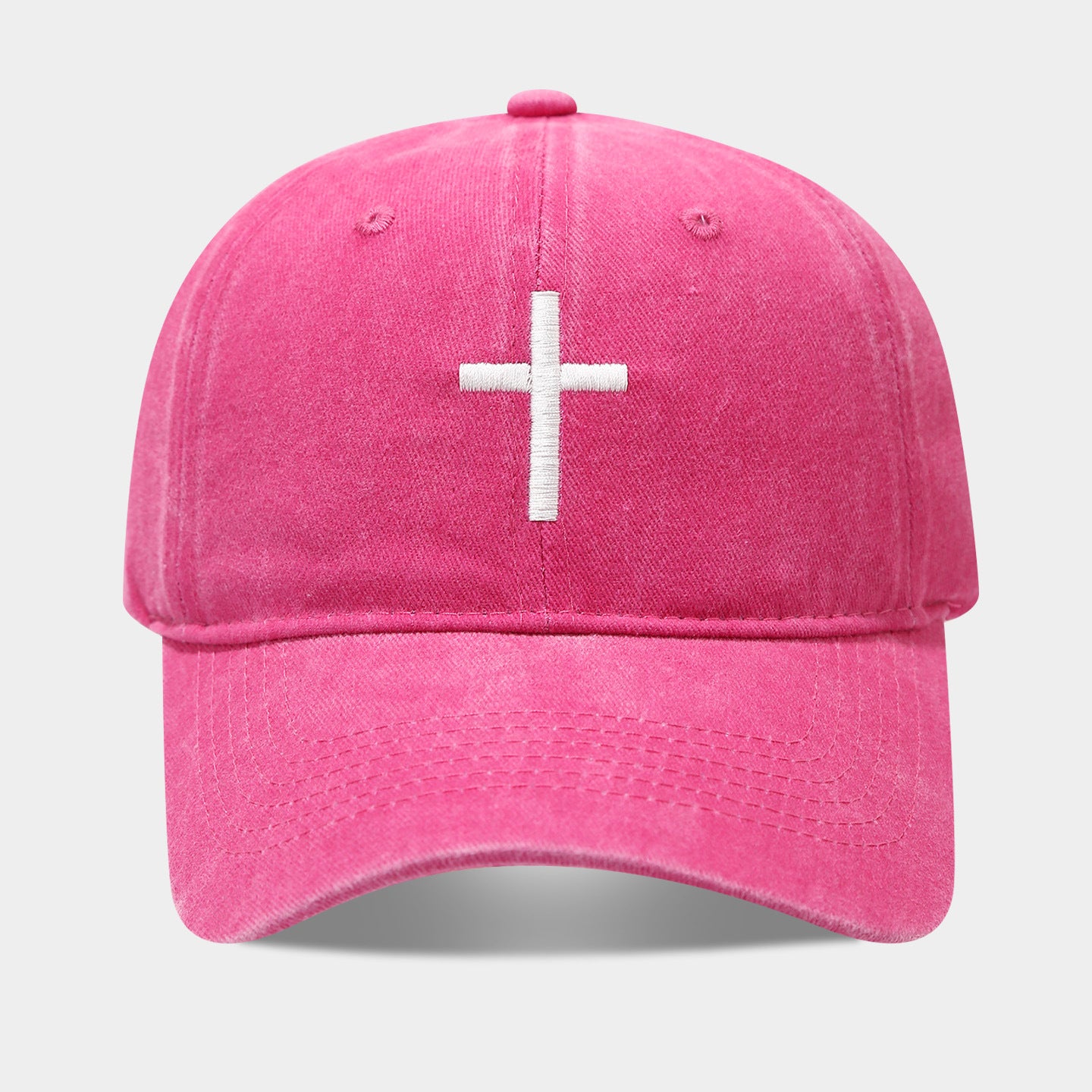 Colorful Cross Baseball Cap Outdoor Sports Sun Hat