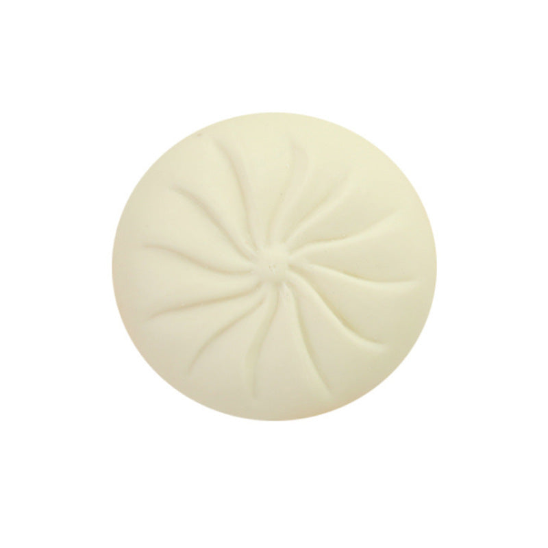 Jumbo Steamed Bun Squishy Toy with Steamer Basket