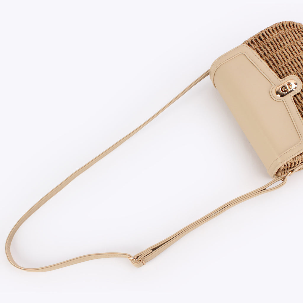 Crossbody Adjustable Summer Shoulder Bag with Flap