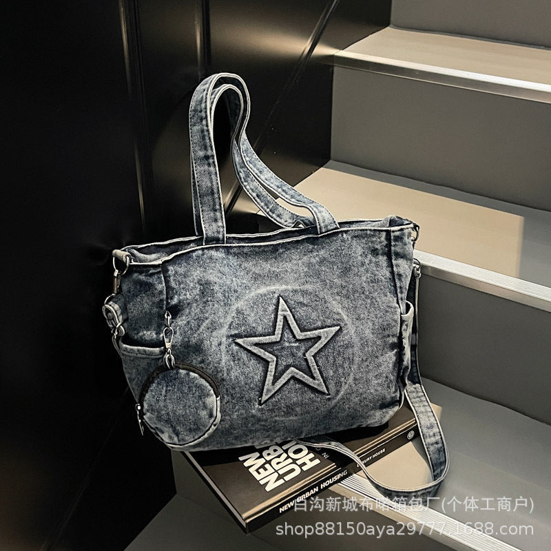2026 Women Star Commuter Crossbody Tote Bag