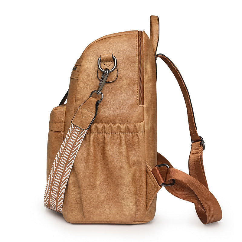 Women Large Vintage Multifunctional Set Backpack