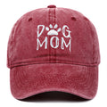 Washed Pure Cotton Embroidered Large Brim Cap