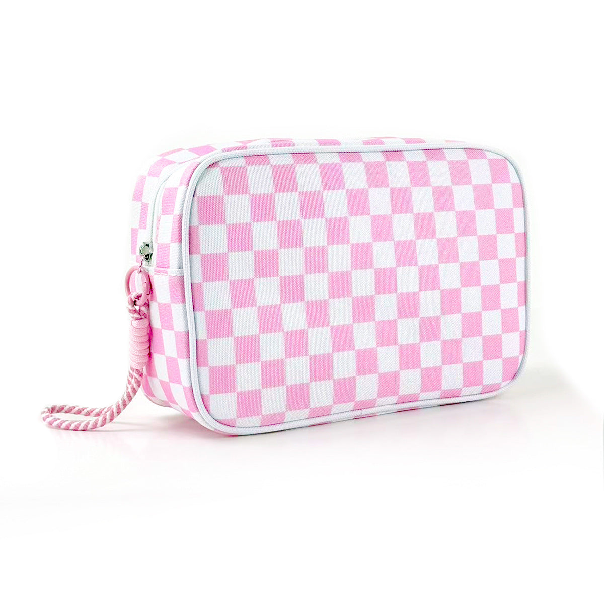 Checkerboard Large-Capacity Waterproof Travel Clutch Bag