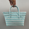Plastic Woven Vegetable Souvenir Hand Basket