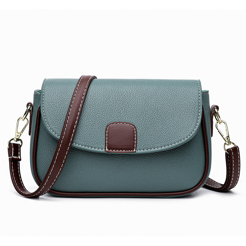 Classic Vegan Leather Crossbody Shoulder Bag