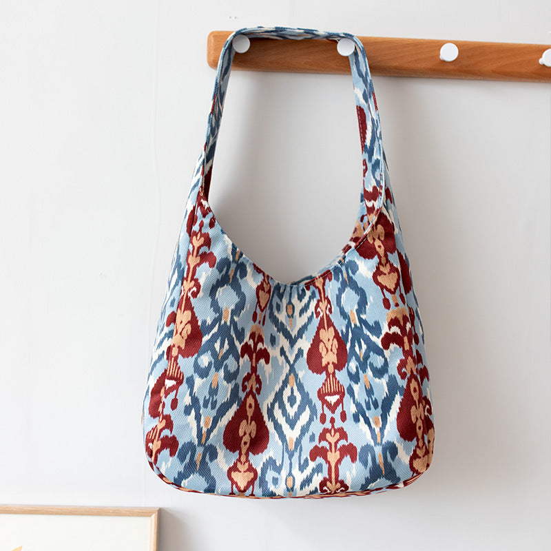 Women Ethnic Pattern Versatile Cultural Creative Cloth Bag