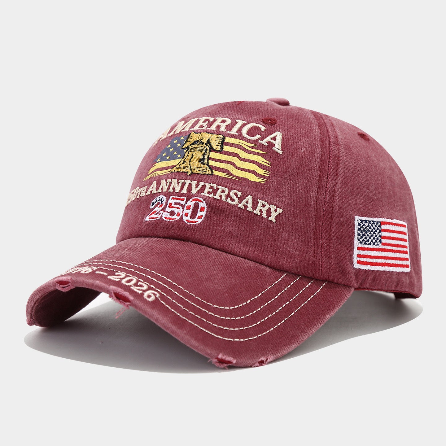 Independence Day 250th Anniversary Eagle Baseball Cap