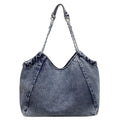 Cross-Border Denim Bag For Women 2025 New Fashion Chain Shoulder Crossbody Bag Large Capacity Commuter Tote Bag