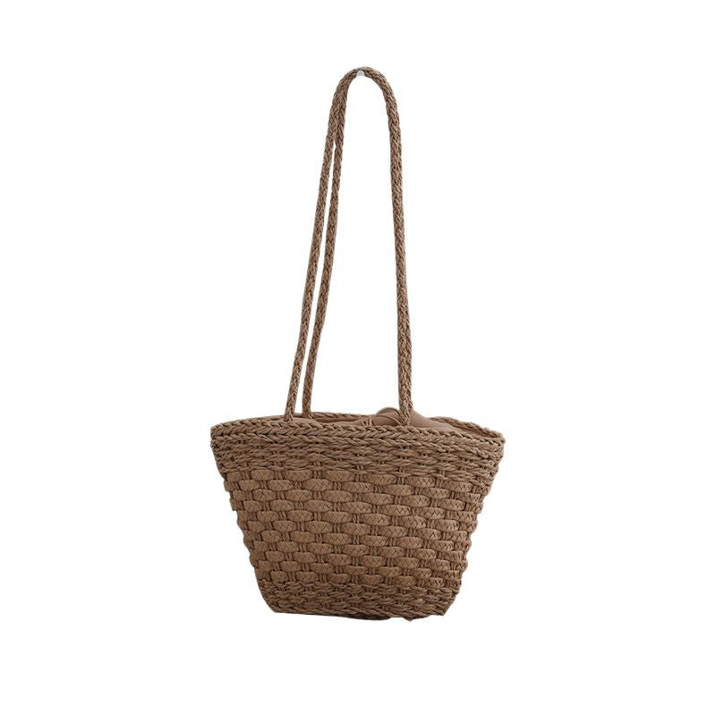 2026 Retro European Style Bucket Shoulder Bag