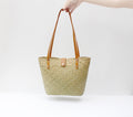 Handwoven Straw Large Capacity Beach Tote Bag