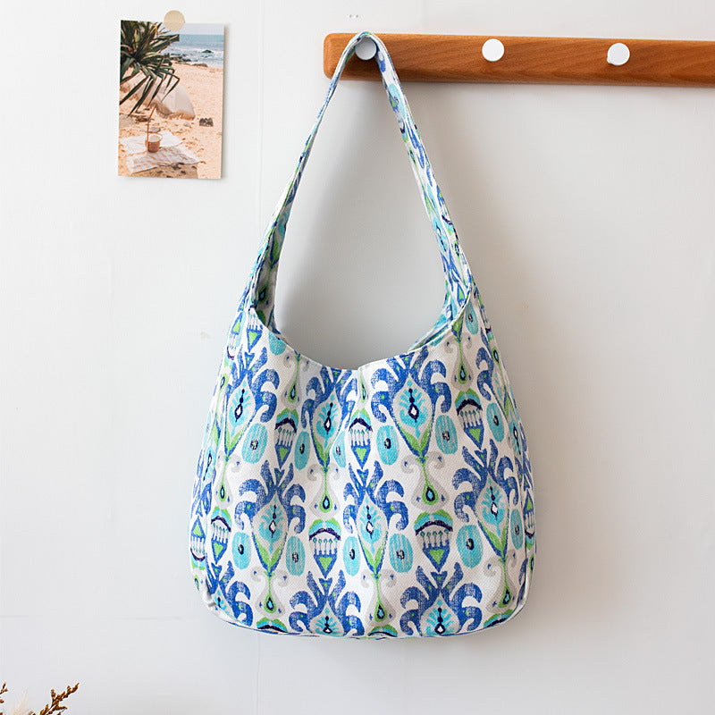 Women Ethnic Pattern Versatile Cultural Creative Cloth Bag