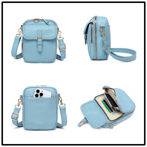 Unisex Messenger Casual Shoulder Crossbody Phone Bag