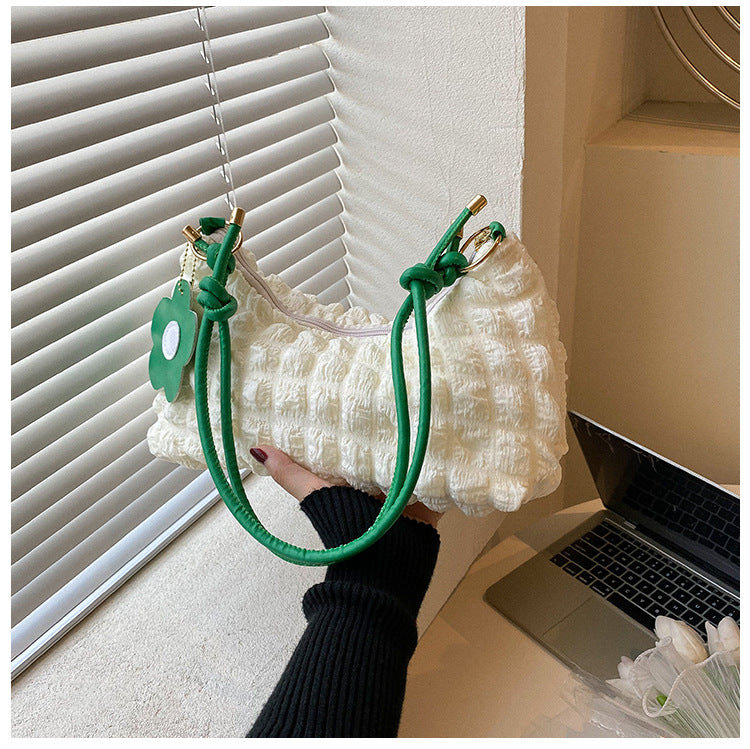 Pleated Puff Underarm Bag