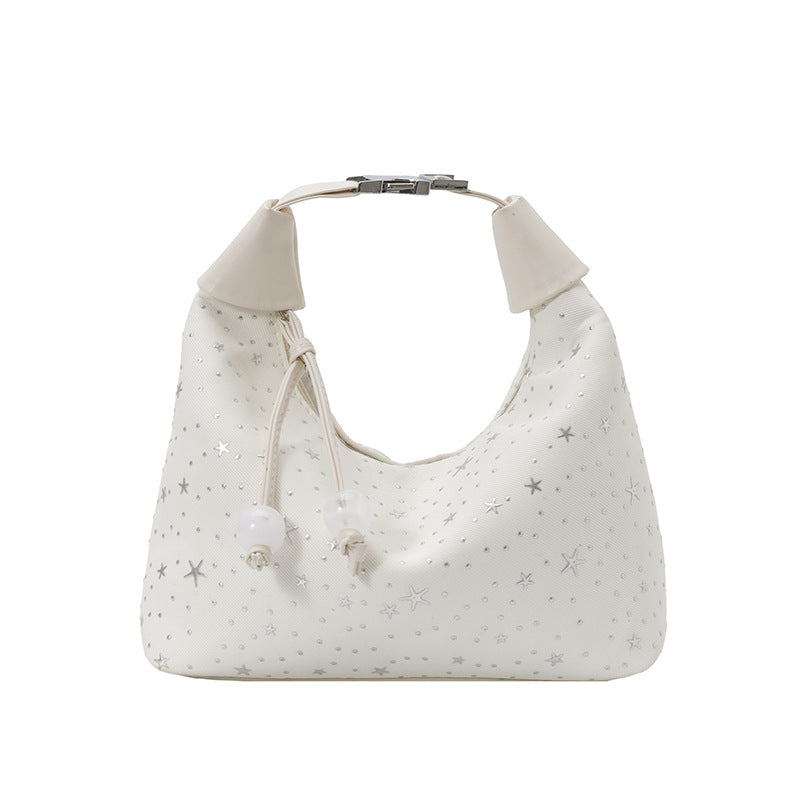 Star Bucket Bag Simple Crossbody Commuter Handbag