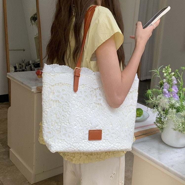 Fairy Lace Large Capacity Shoulder Tote Bag