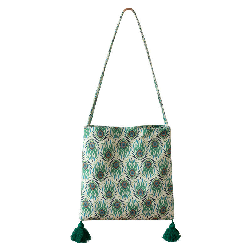 Ethnic Pattern Unique Artistic Canvas Shoulder Bag