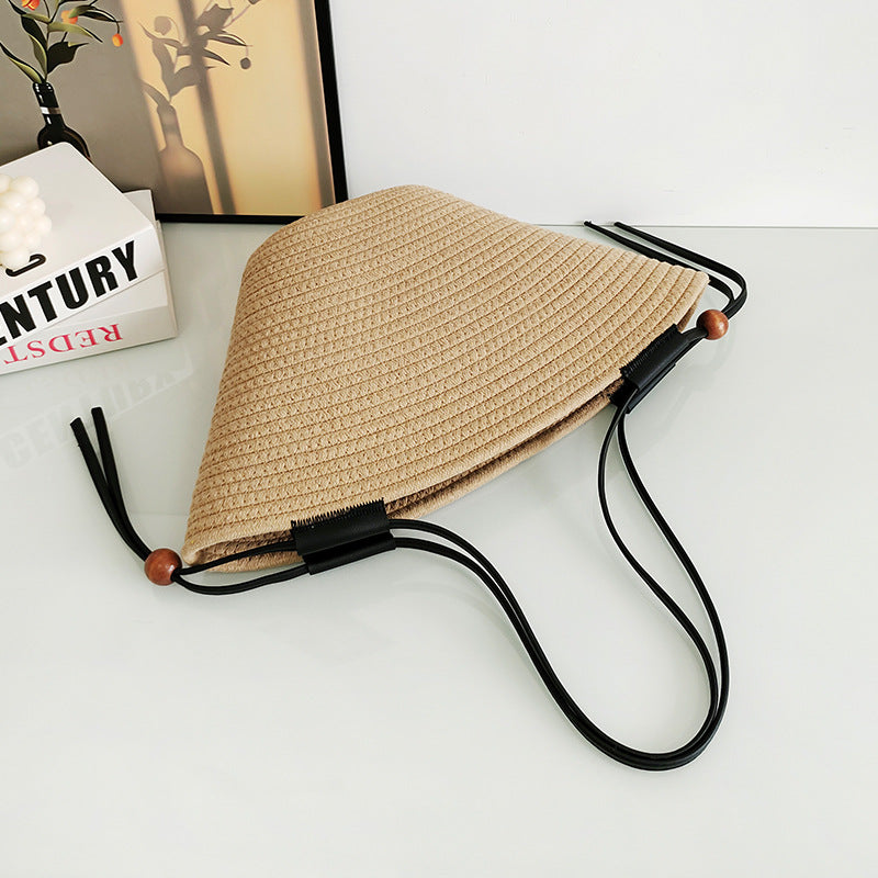 Old Money Woven Cotton Rope Tote Bag