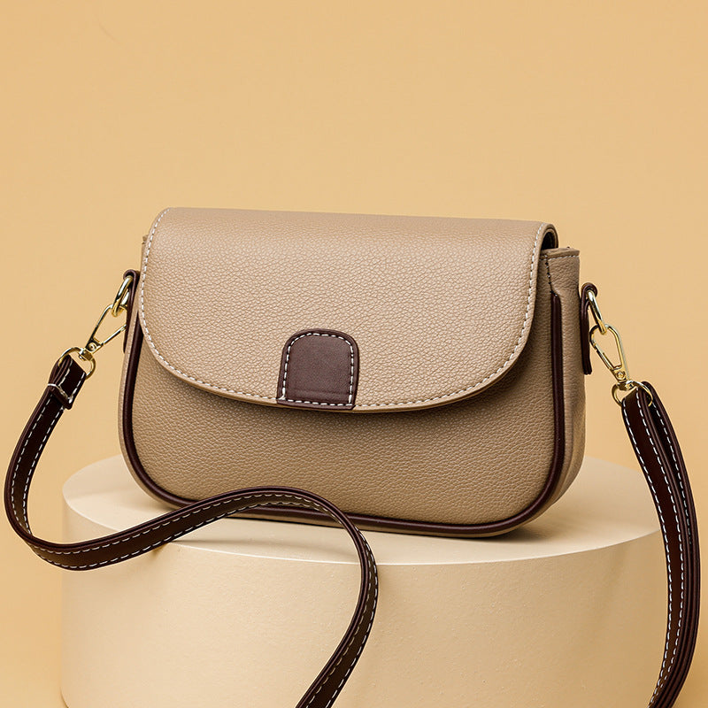 Classic Vegan Leather Crossbody Shoulder Bag