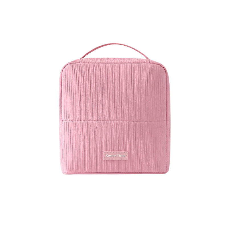 Waterproof Large Capacity Makeup Organizer Bag with Mirror