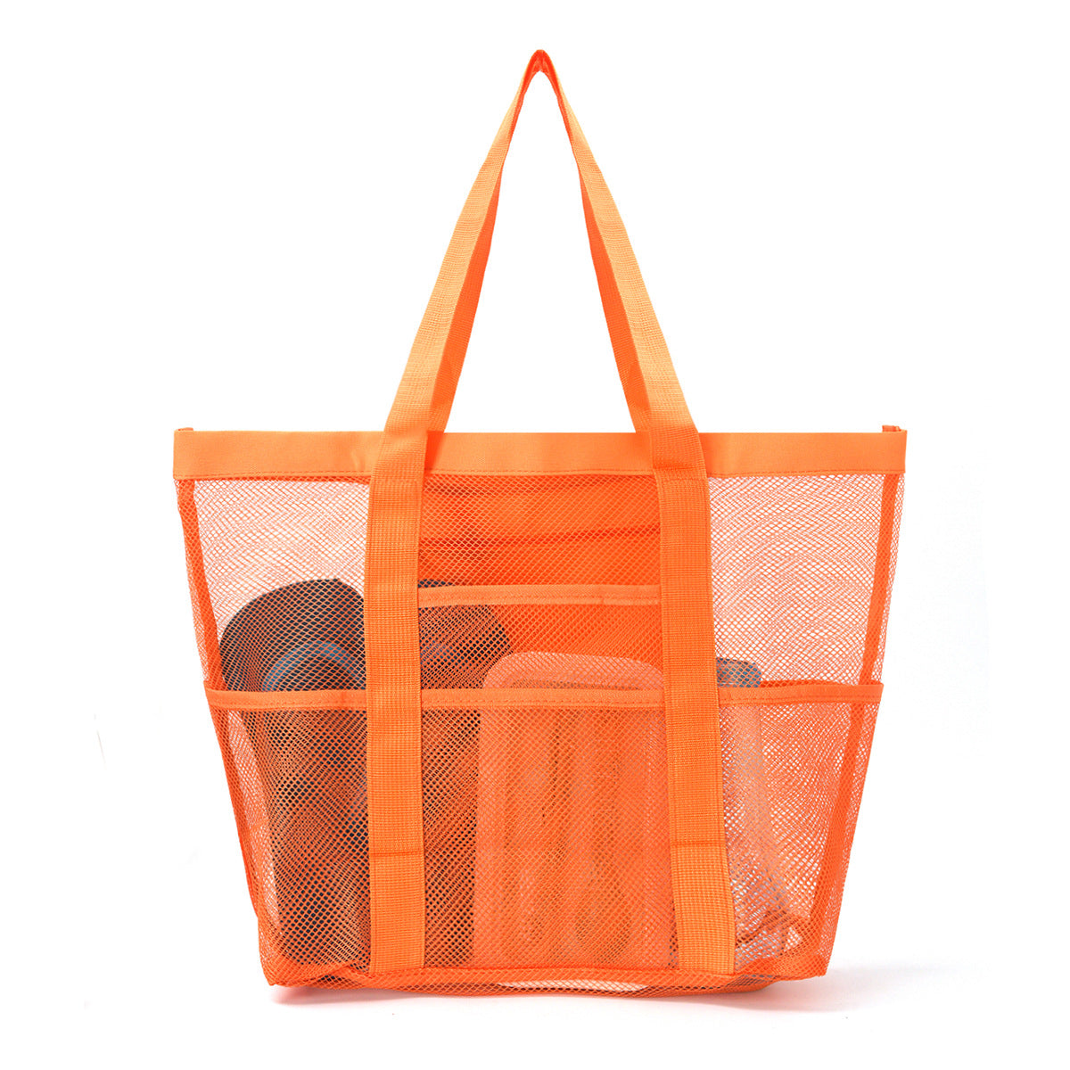 Large Capacity Mesh Beach Swimsuit Storage Bag