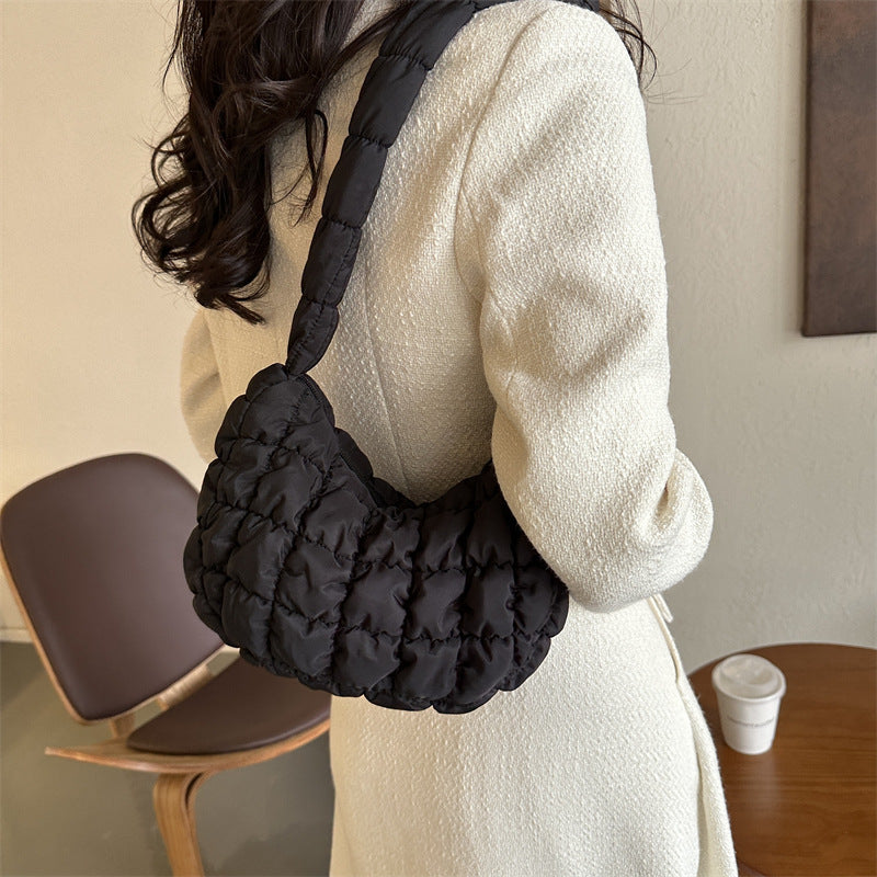 Large-Capacity Cloud Armpit Crossbody Bag