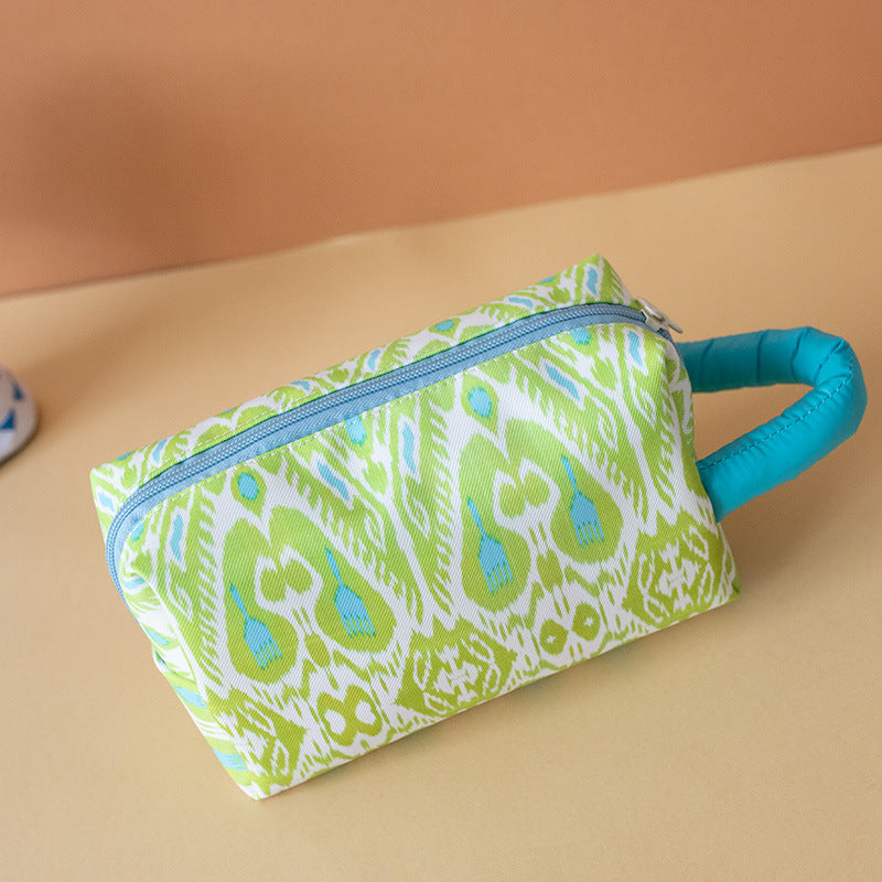 2026 Original Ethnic Pattern Handheld Makeup Waterproof Clutch Pouch