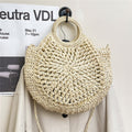 Women Forest Straw Shoulder Beach 2026 New Travel Chain Crossbody Bag