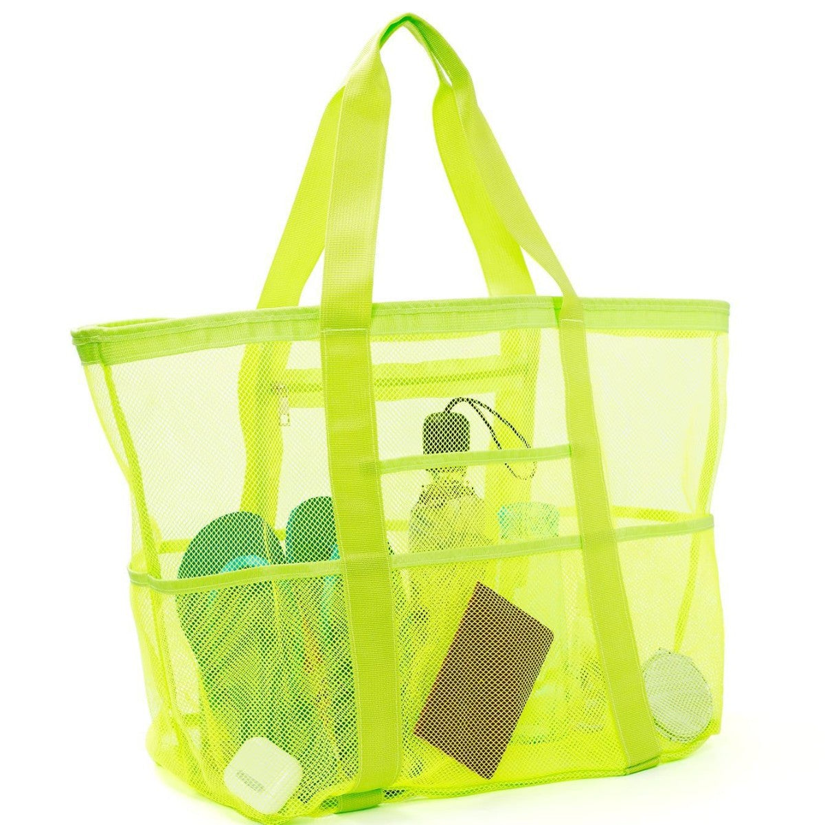 Large Capacity Mesh Beach Swimsuit Storage Bag