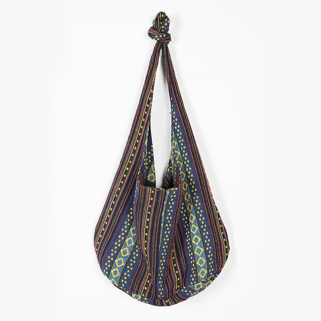 European And American Retro Aztec Women'S Shoulder Portable Cotton And Linen Canvas Jacquard Casual Women'S Bag Cross-Border Amazon