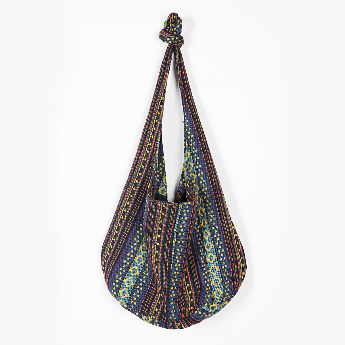 European And American Retro Aztec Women'S Shoulder Portable Cotton And Linen Canvas Jacquard Casual Women'S Bag Cross-Border Amazon