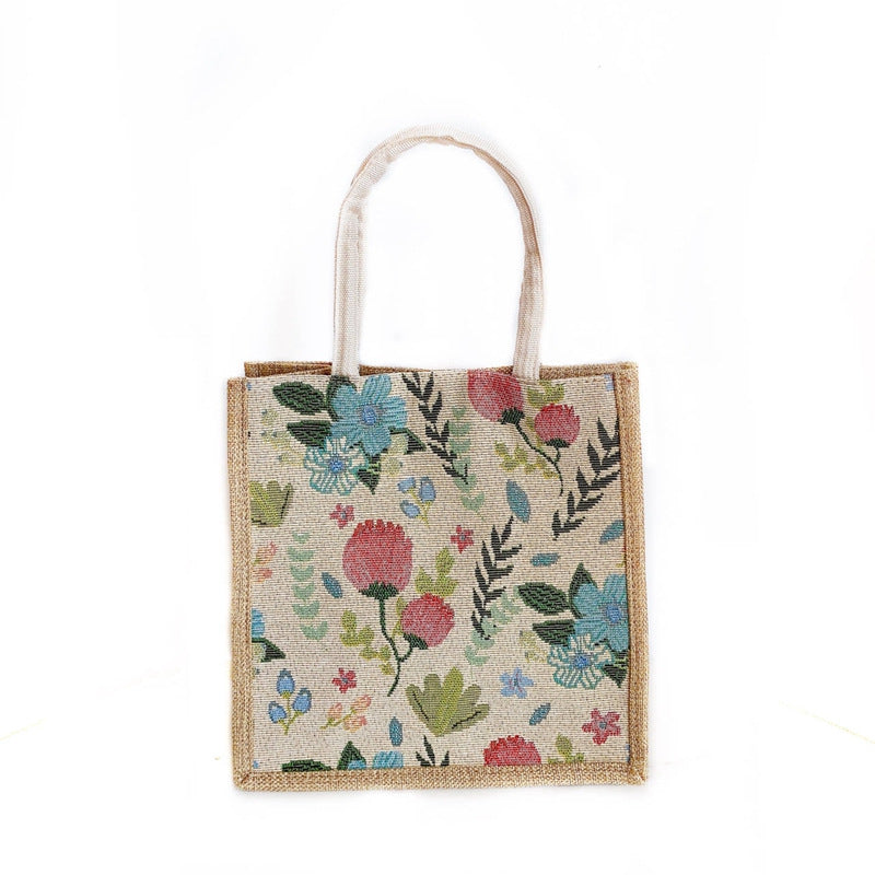 Women Large Capacity Cotton Linen Literary Work Commuting Handbag