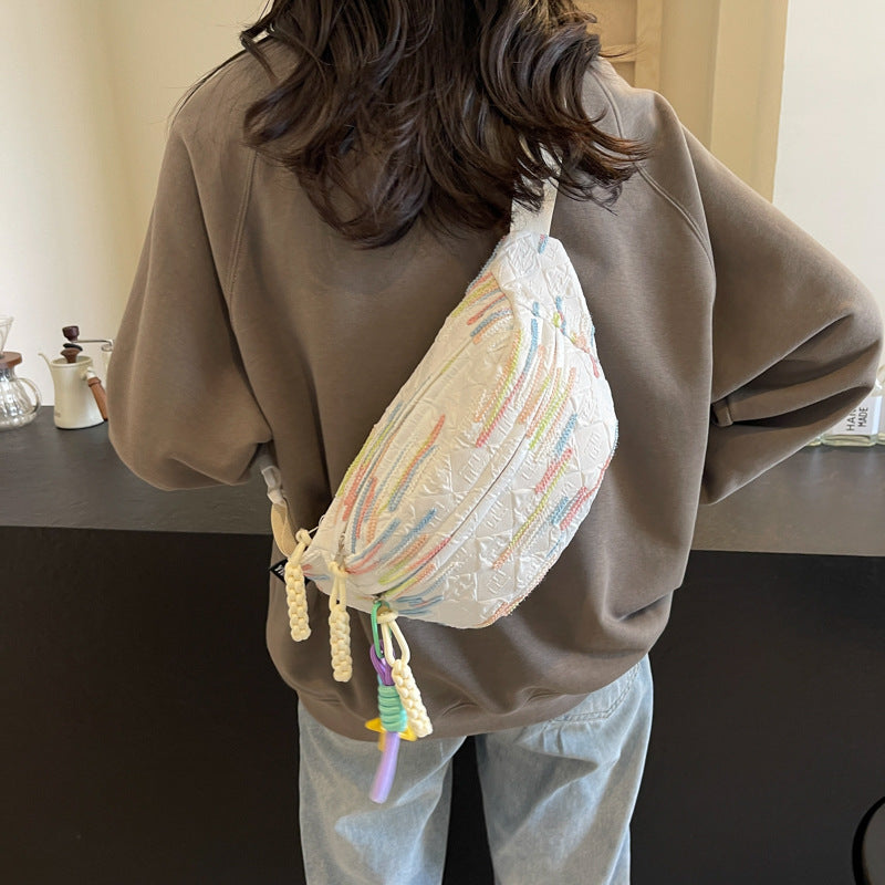 Cute Casual Chest Waist Crossbody Bag