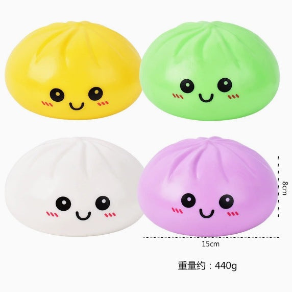 Soft Squeeze Steamed Bun Squishy Stress Relief Toy