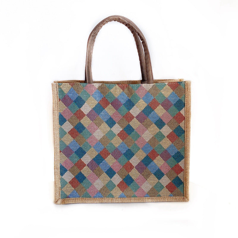 Women Canvas Shoulder Armpit Large Capacity Tote Bag