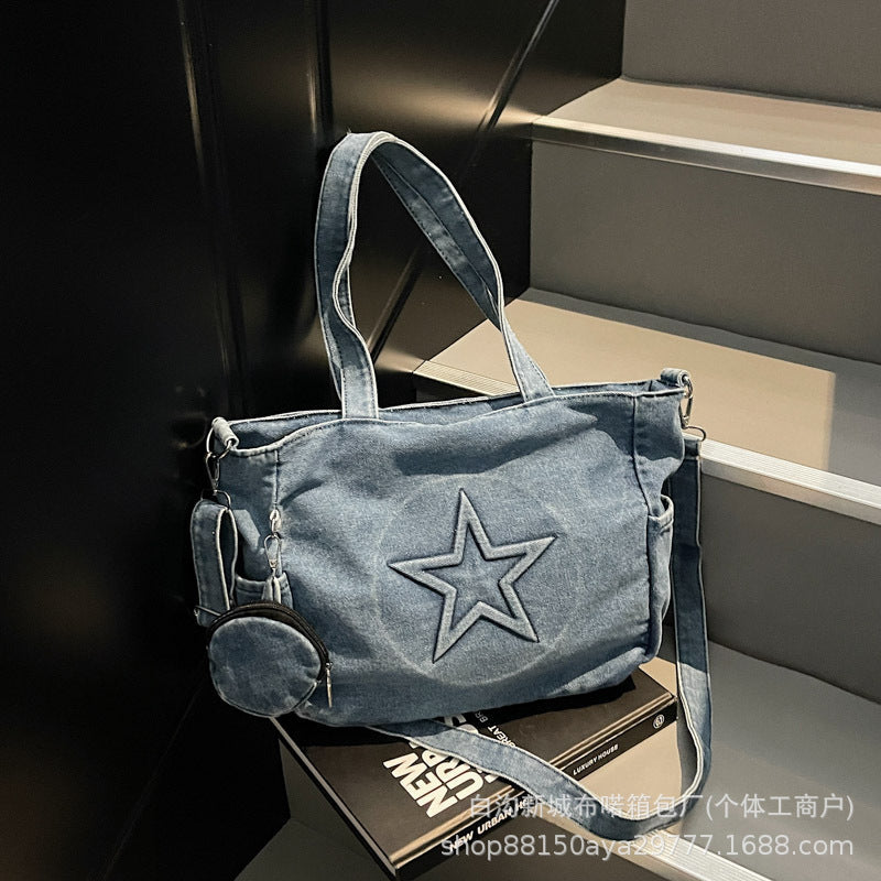 2026 Women Star Commuter Crossbody Tote Bag