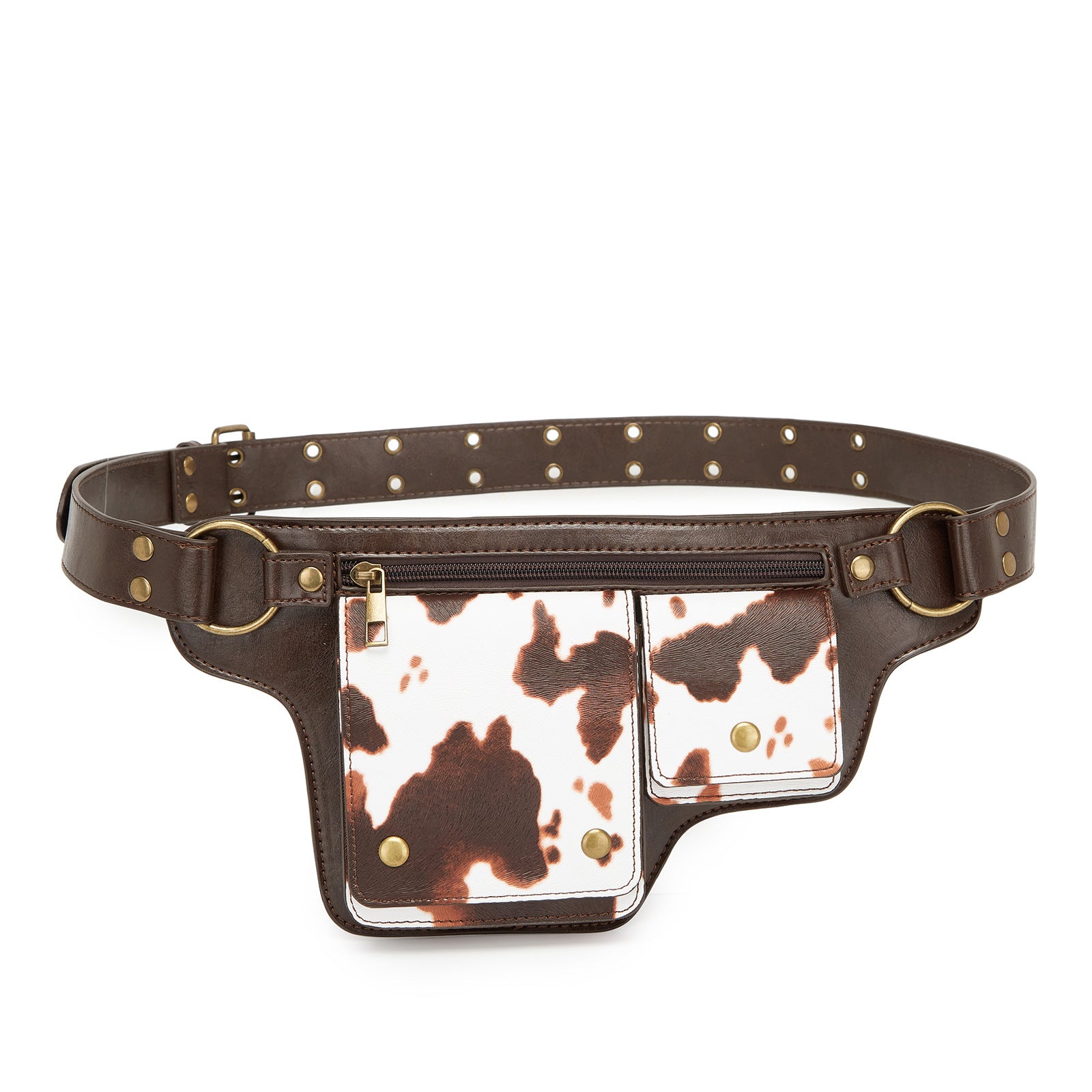 Retro Motorcycle Outdoor Sports Waist Shoulder Bag