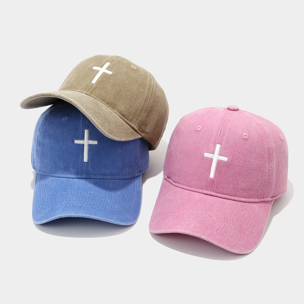 Colorful Cross Baseball Cap Outdoor Sports Sun Hat