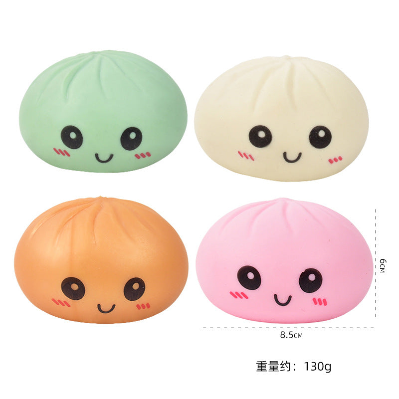 Soft Squeeze Steamed Bun Squishy Stress Relief Toy