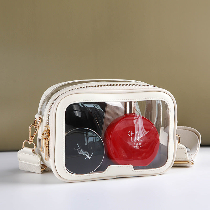 Clear Window Stadium Crossbody Bag