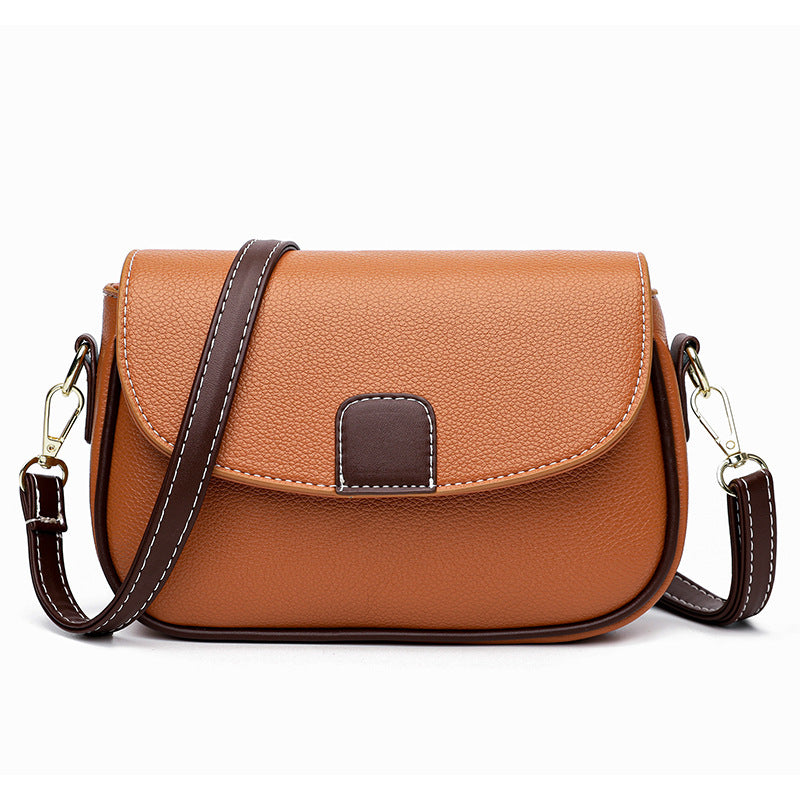 Classic Vegan Leather Crossbody Shoulder Bag