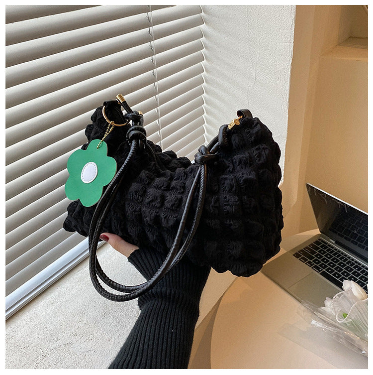 Pleated Puff Underarm Bag
